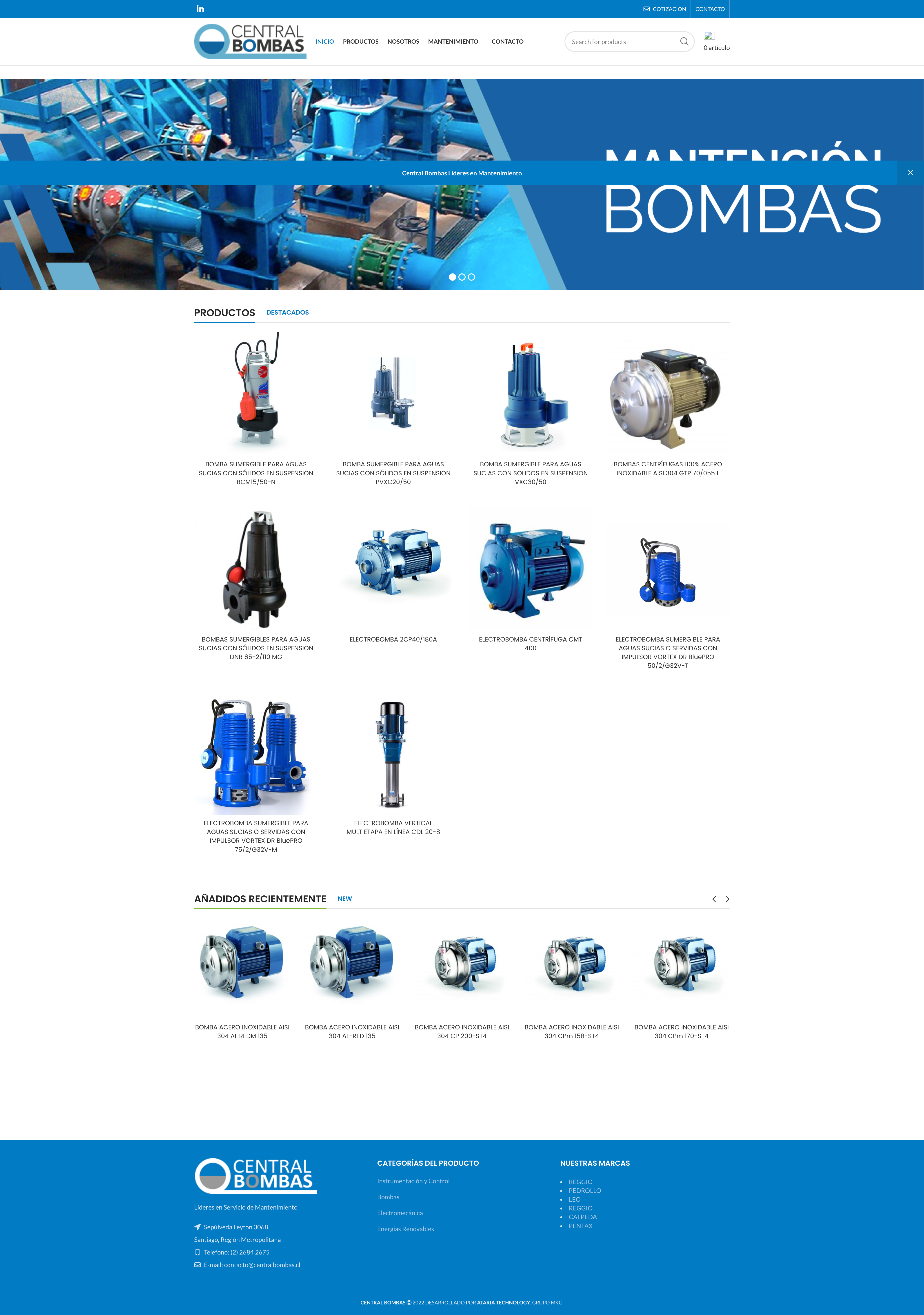 Ecommerce Central Bombas