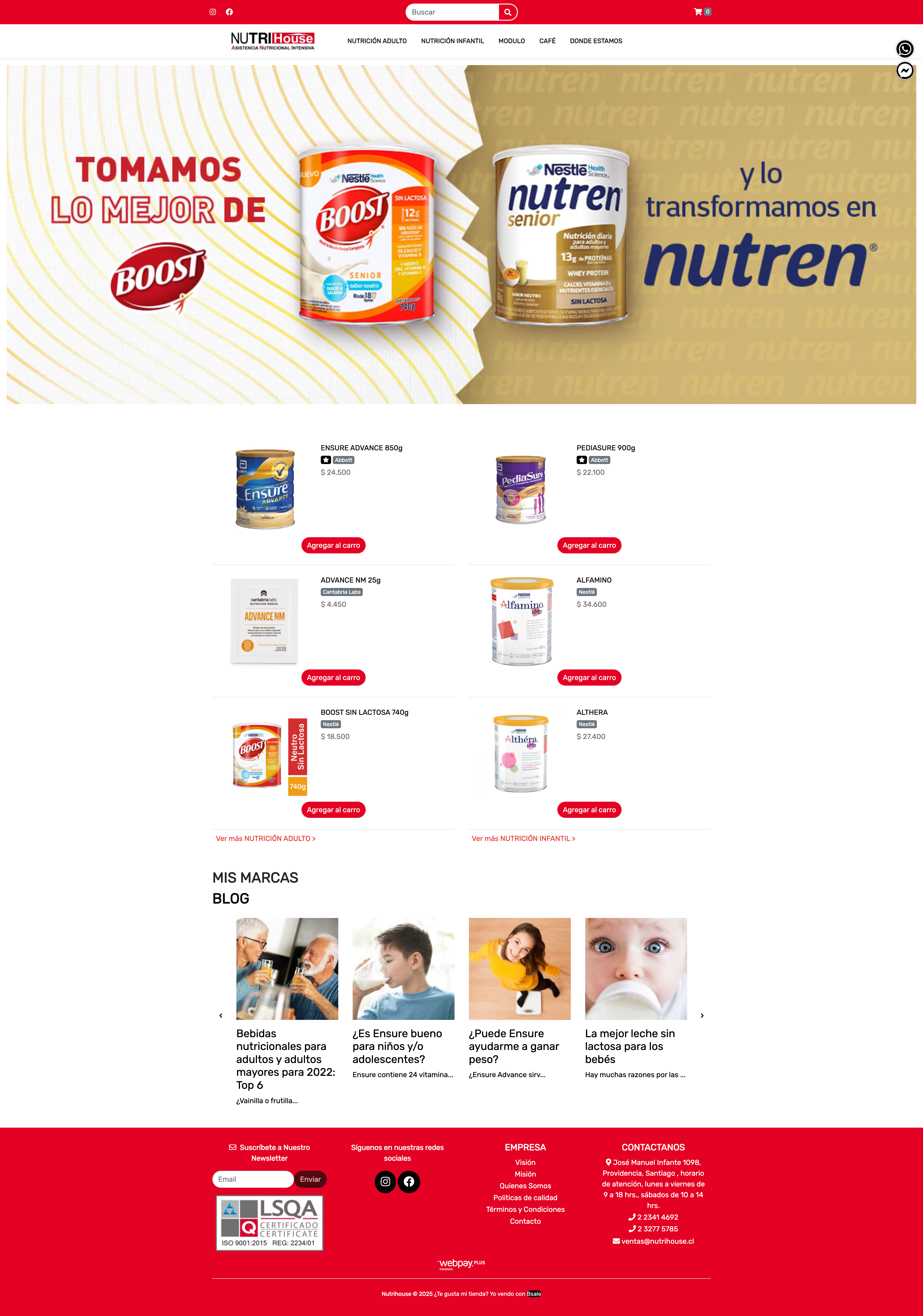Ecommerce Nutrihouse